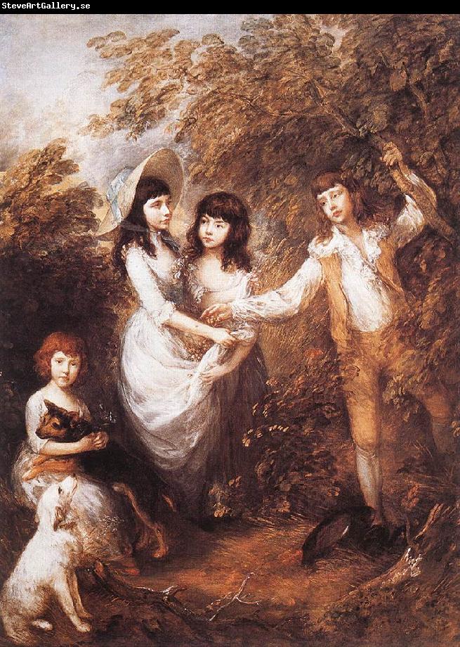 GAINSBOROUGH, Thomas The Marsham Children rdfg